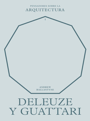 cover image of Deleuze y Guattari sobre la arquitectura